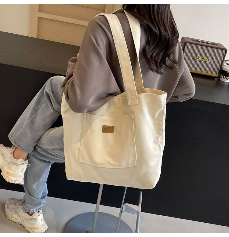 Sac vertical carré de valise de voyage en toile avec organisateur d'emballage à fermeture éclair