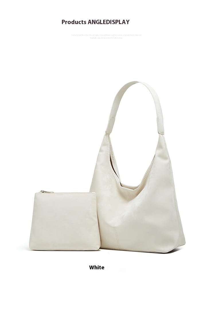 PU Leder -Laptop -Einkaufstasche mit Reißverschlussfächern für Arbeit und Reise