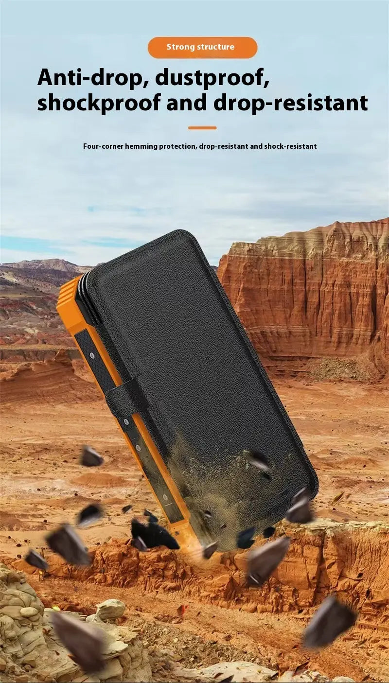 Banc Cumhachta Gréine 20000Mah Charger Iniompartha Pacáiste Battery USB Muirearú Fast