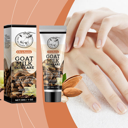 Goat's Milk Hand Cream Nut Vanilla Firm And Bright