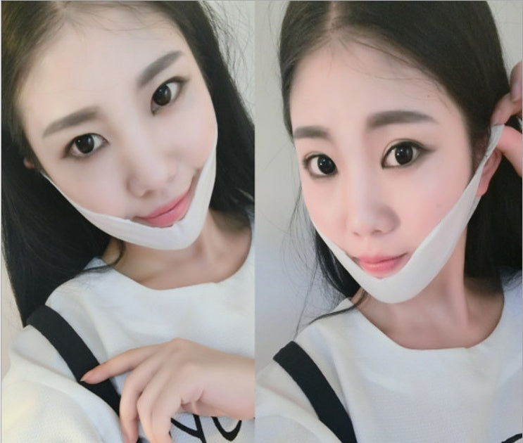 4D Double V Face Hanging Ear Face Paste Hydrogel Mask Lifting Firming Thin Masseter Double Chin Mask - Lift Your Skin