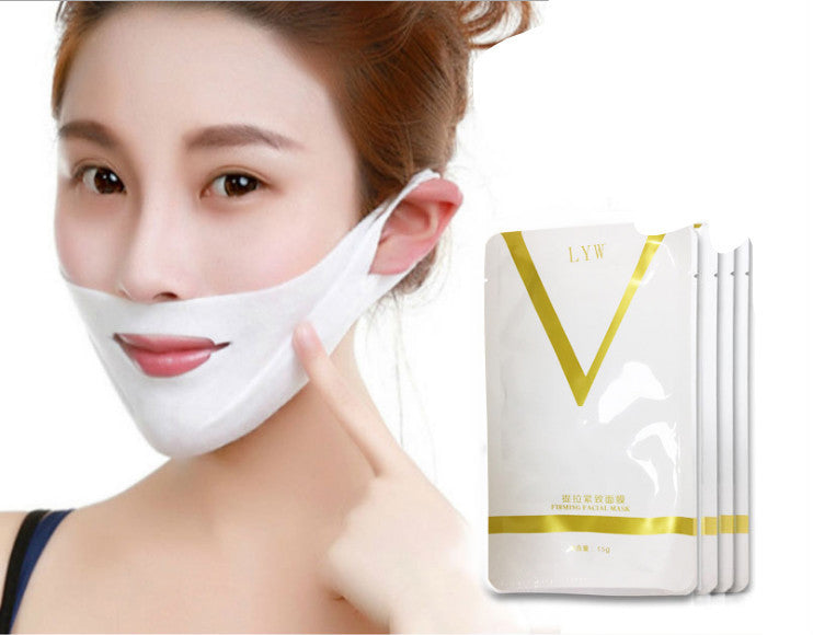 4D Double V Face Hanging Ear Face Paste Hydrogel Mask Lifting Firming Thin Masseter Double Chin Mask - Lift Your Skin