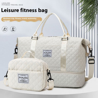 Gym Bag Dry Wet Separation Sports Handbag