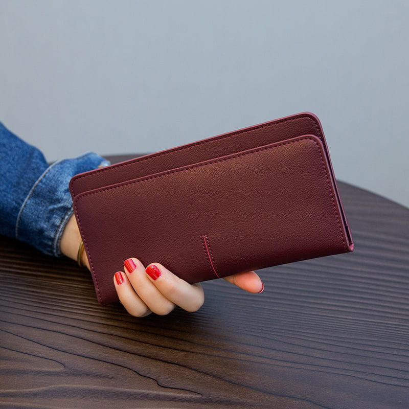 PU Leather Wallets in Multiple Colors for the United States and CHF Buyers