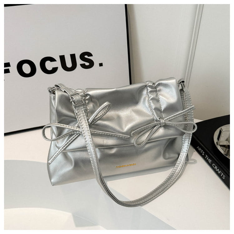 Sac à bandoulière en cuir PU avec plusieurs poches pour femmes et filles