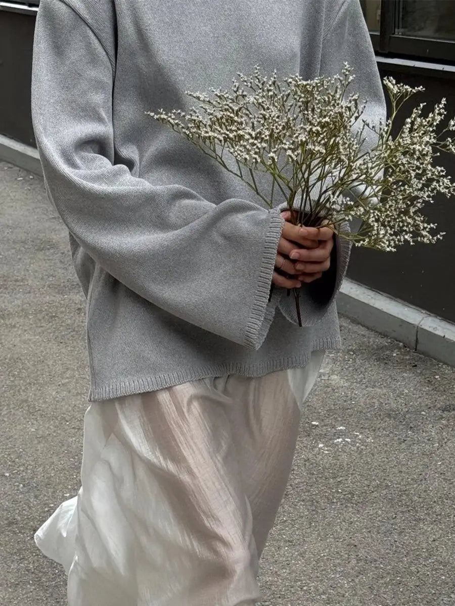 Felpa pullover cotone coreana giapponese Casualmente Fit Fit S M L Dimensioni