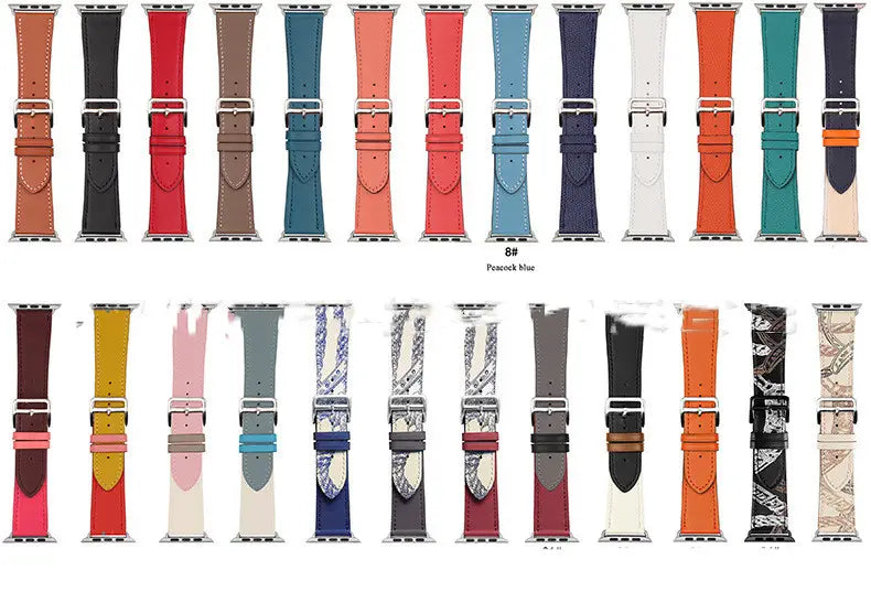 Fashionable And Simple Single-ring Leather Strap