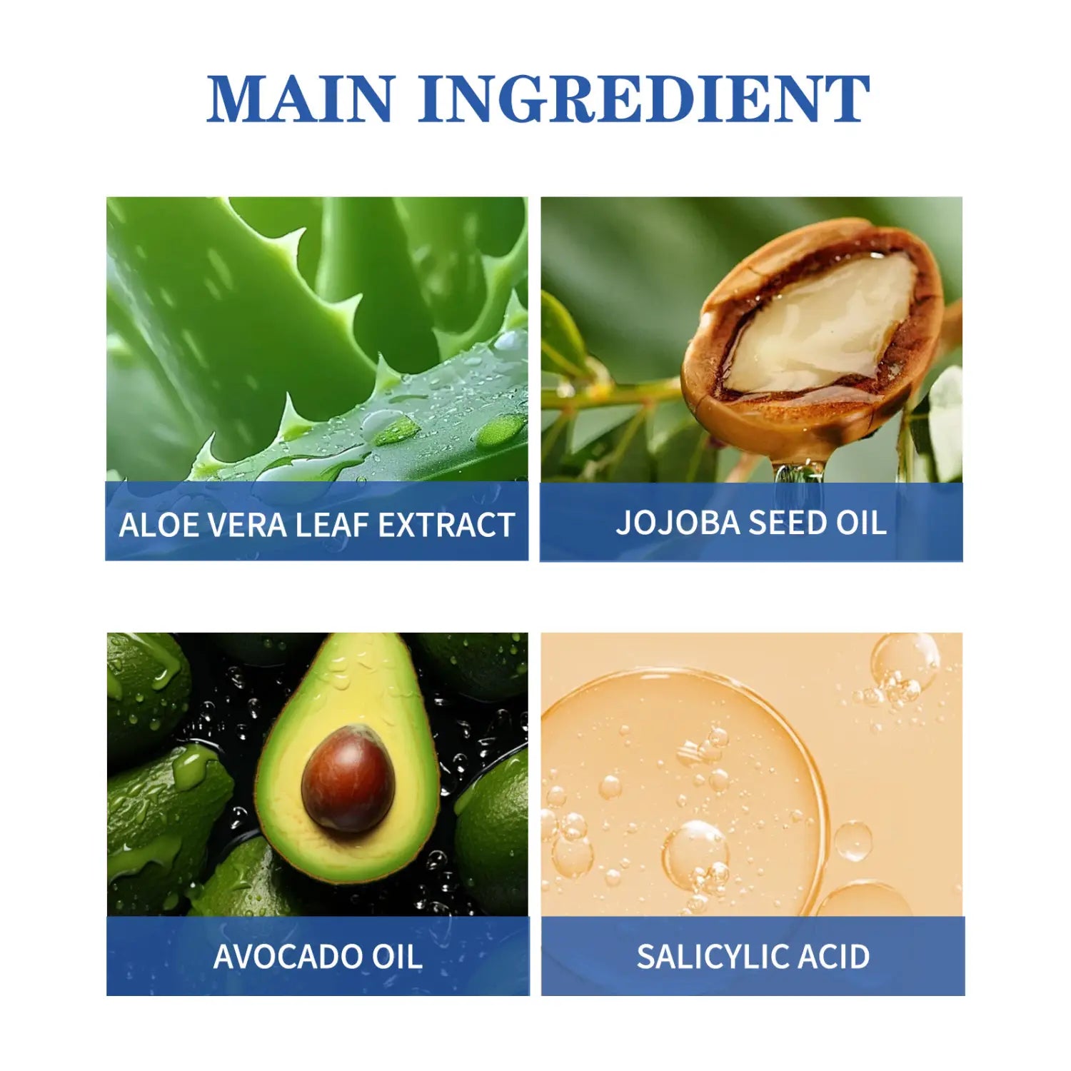 Moisturizing Foot Cream with Aloe Vera Jojoba and Avocado Oil for Dry Skin