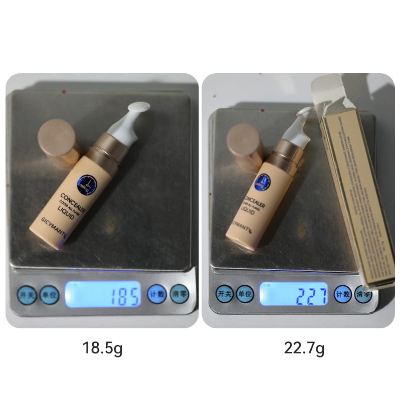 Waterproof Liquid Concealer to Improve Skin Color and Cover Imperfections