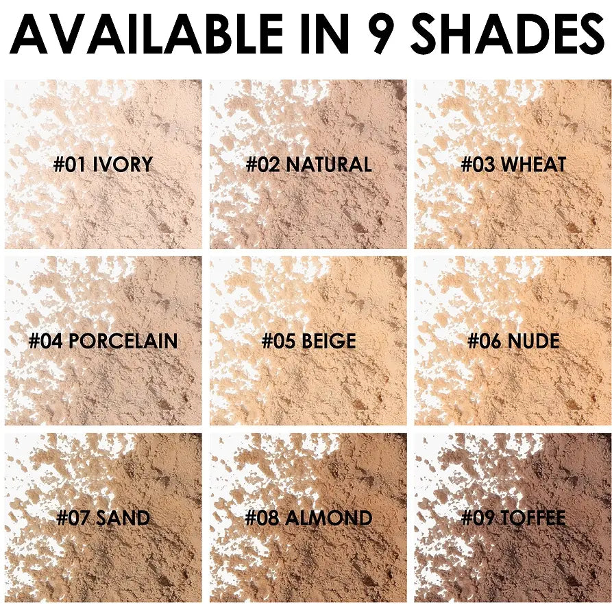 Universal Face Powder with Oil Control for Makeup Hold in the United States