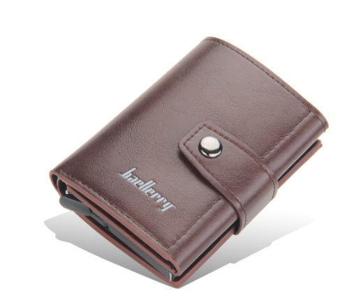 Men’s Automatic Snap Fastener Clip - Men’s Snap Clip: Your Wallet’s New Best Friend