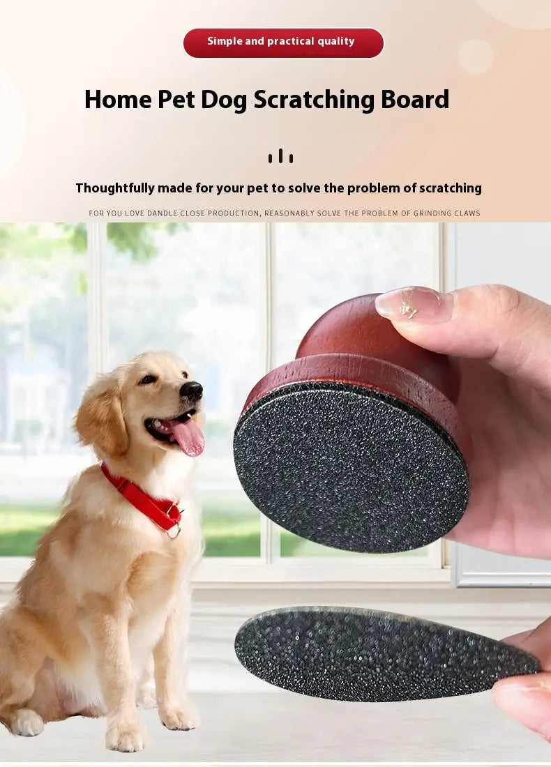 Drewniana deska na deskę dla psów interaktywna zabawka pielęgnacji pazurów dla psów wiele stylów