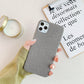 New Luo Qi Cloth Phone Case Solid Color