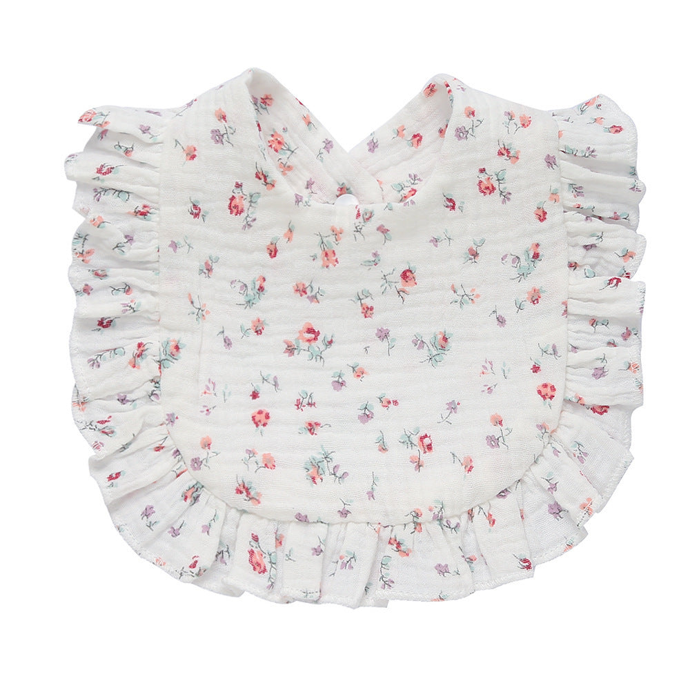 Baby Cotton Printed Gauze Bib - Gauze Bibs That Can Handle Baby’s Messy Adventures