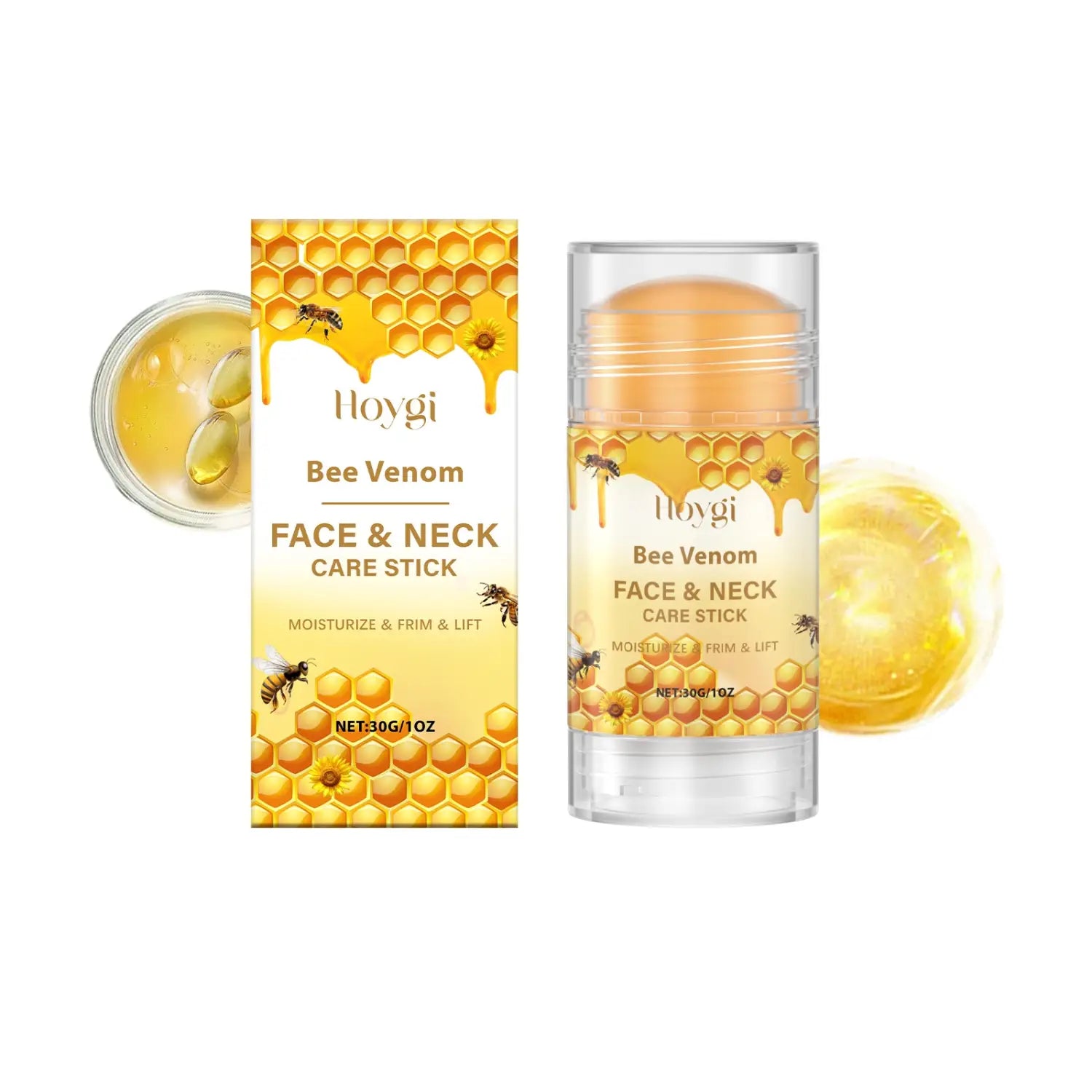 Sunflower Seed Oil and Bee Venom Neck Care Stick with Vitamin E