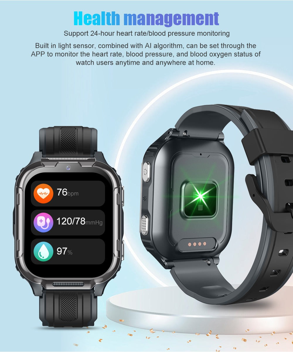 4G Kids Smart Watch GPS Tracker for Child Safety and Activity Monitoring - gps tracker kids smart watch real-time