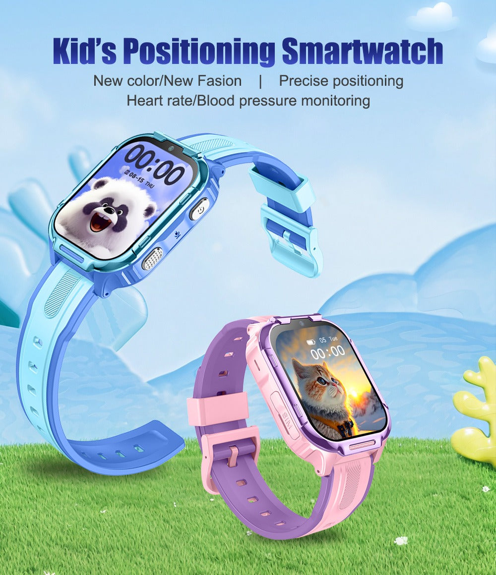 4G Kids Smart Watch GPS Tracker for Child Safety and Activity Monitoring - gps tracker kids smart watch real-time