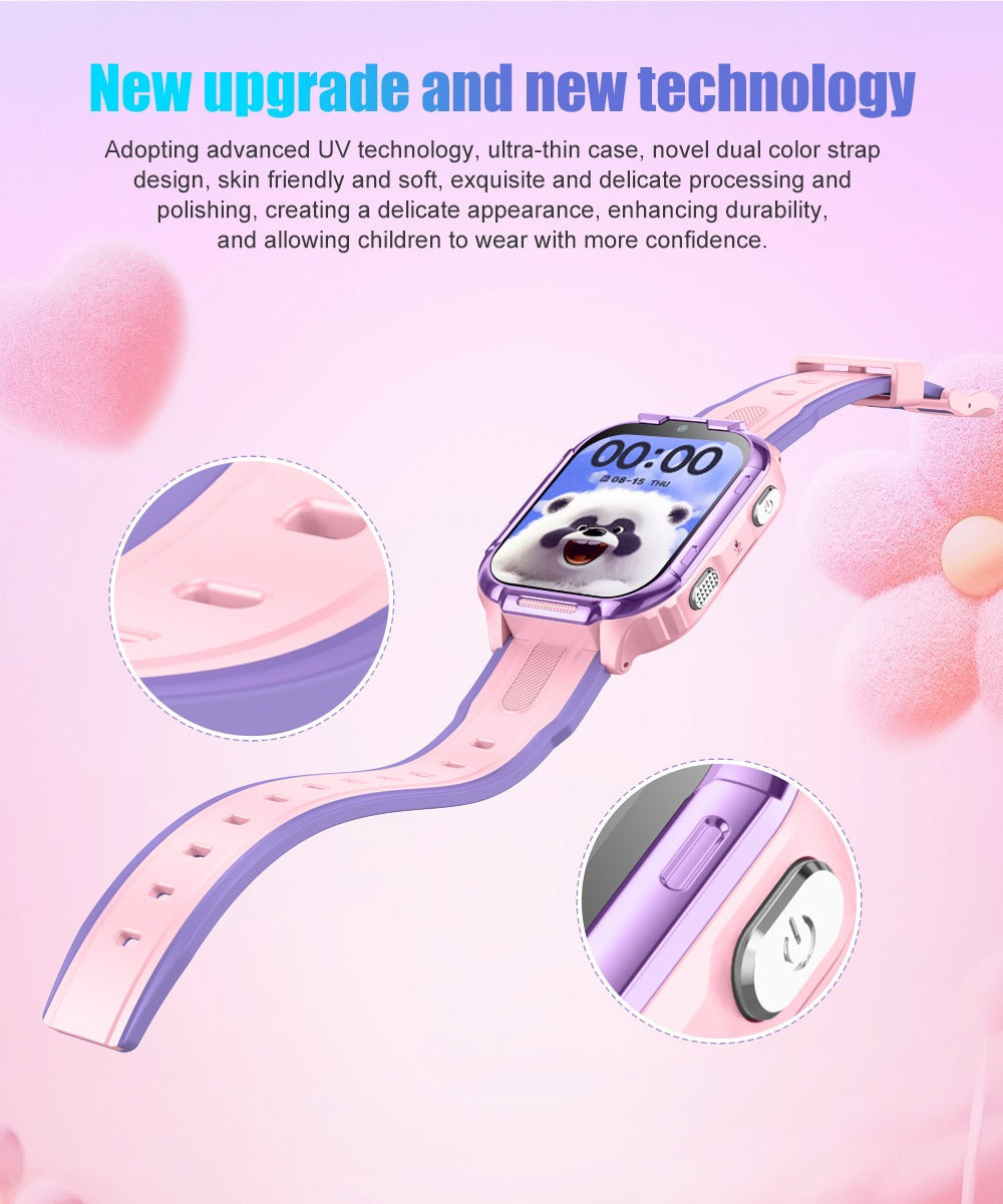 4G Kids Smart Watch GPS Tracker for Child Safety and Activity Monitoring - gps tracker kids smart watch real-time