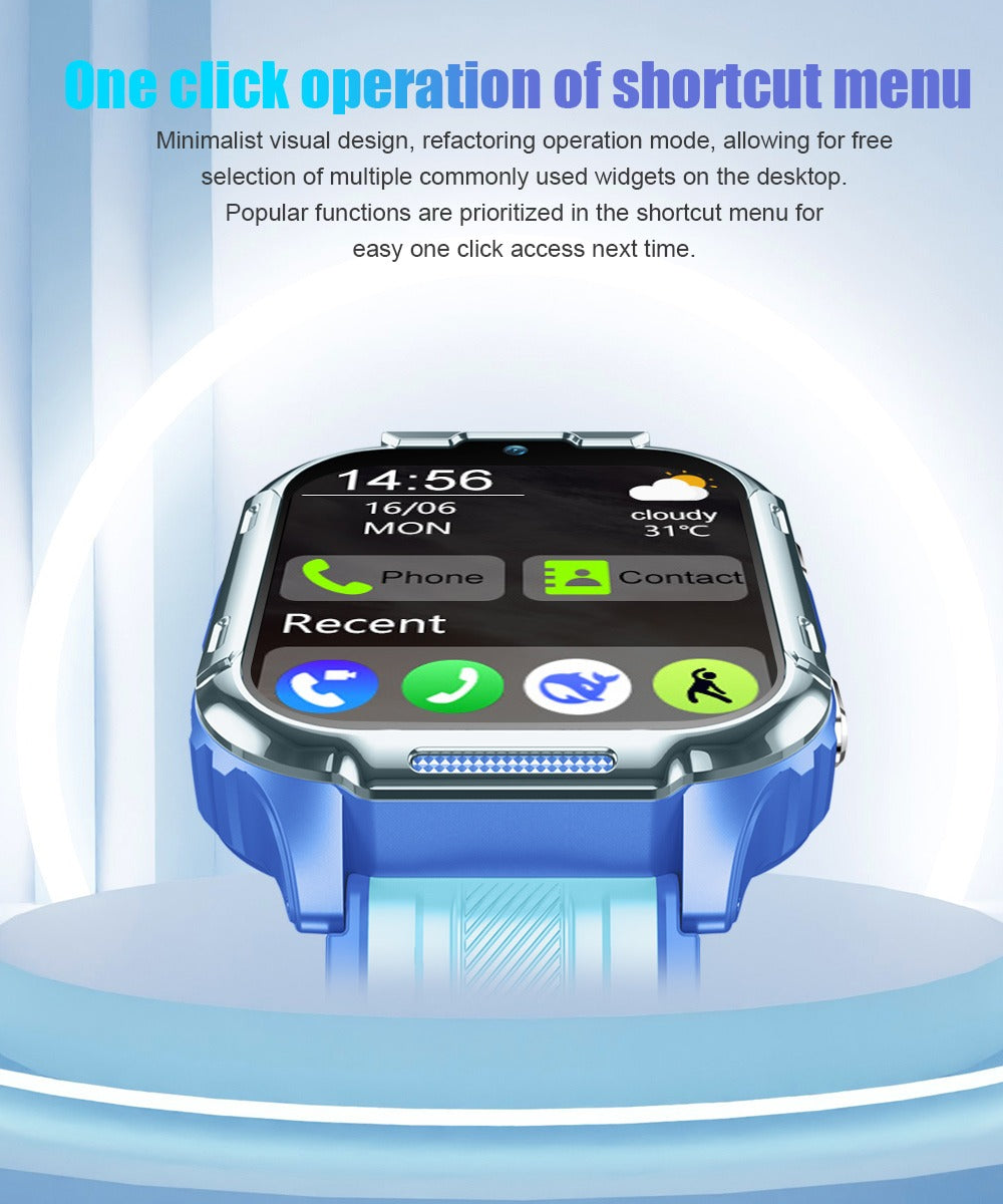 4G Kids Smart Watch GPS Tracker for Child Safety and Activity Monitoring - gps tracker kids smart watch real-time