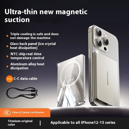 5000mAh Lithium Polymer Power Bank with Wireless Charging and USB-C Fast Charge - Teleplus teleplus 5000mah wireless