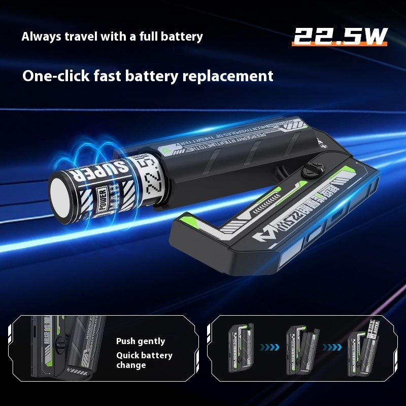 5000mAh Mobile Power Bank with Data Cable Compact Portable Charger - Teleplus mobile power bank