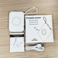 5000mah Portable Three-in-one Power Bank With Cable - 5000mAh Portable Power Bank with Watch Charging Output