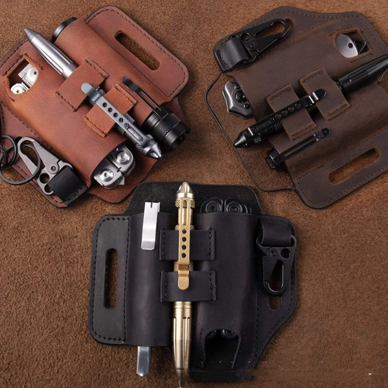 Belt Carrier With Multiple Tool Bags - Belt Carrier That Holds Your Tools and Fashion Together