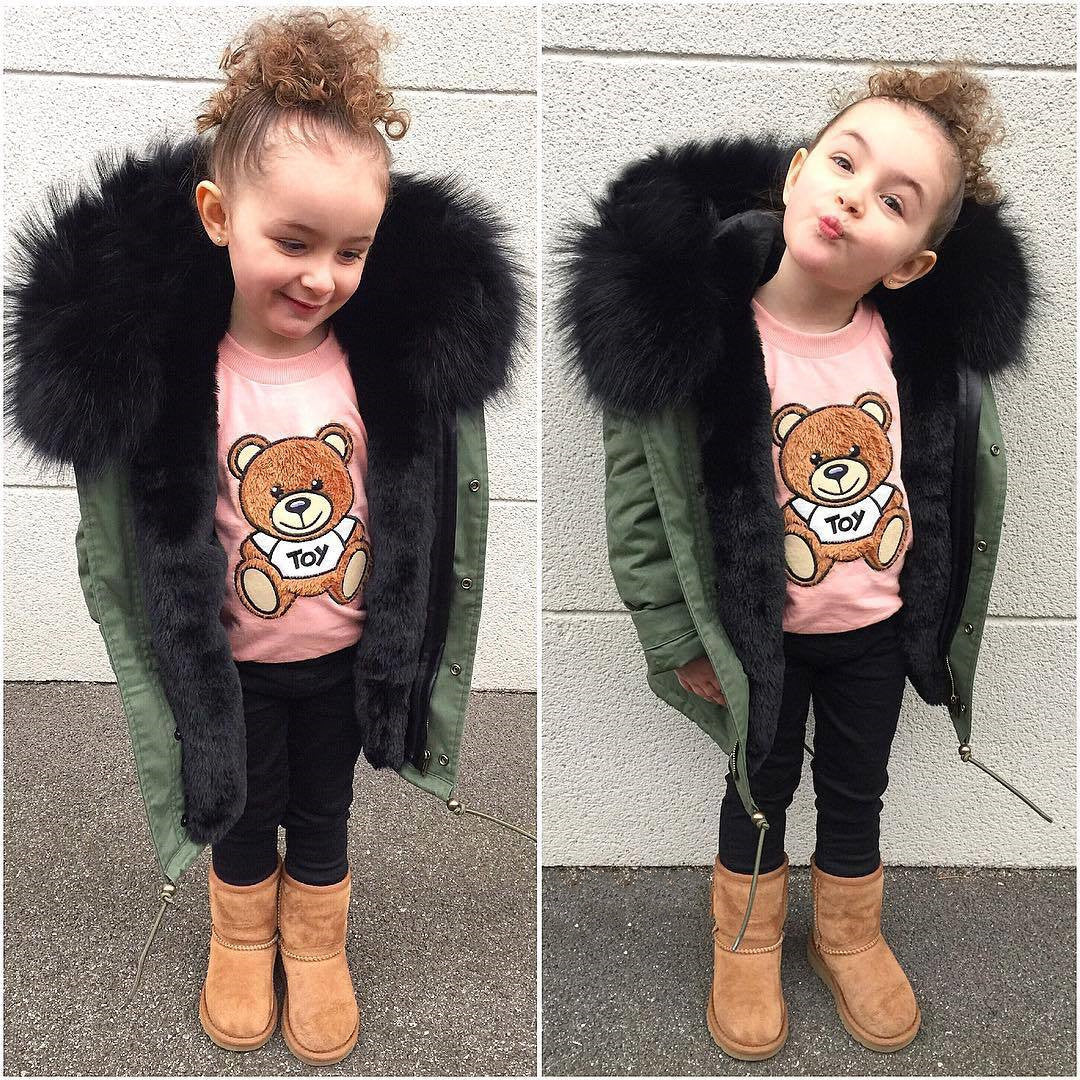 Children’s faux fur coat