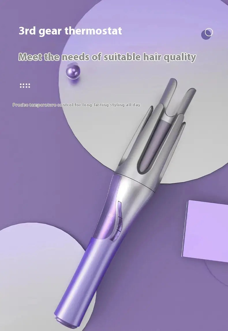 Wireless 32mm Automatic Hair Curler with Lithium Battery and Versatile Design