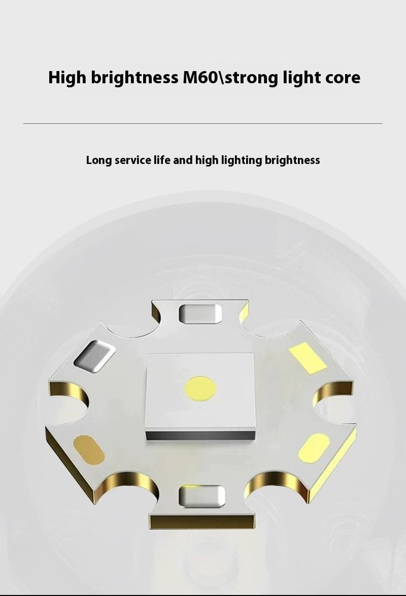 Mini Burst Flashlight Charging Cable with Magnetic and Non-Magnetic Options