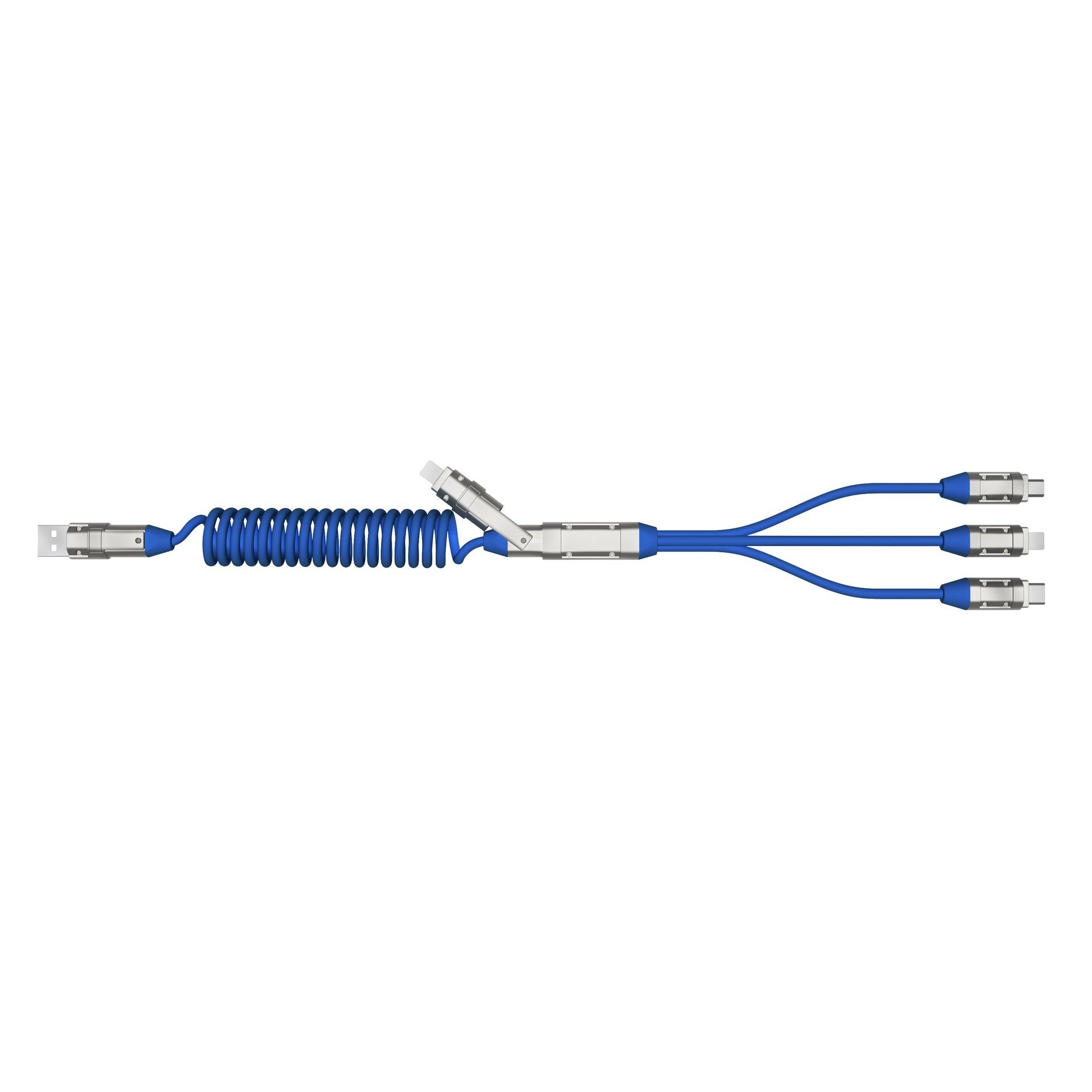 240W Spring Telescopic Fast Charge Data Cable - Need Speed Grab the 240W Spring Data Cable