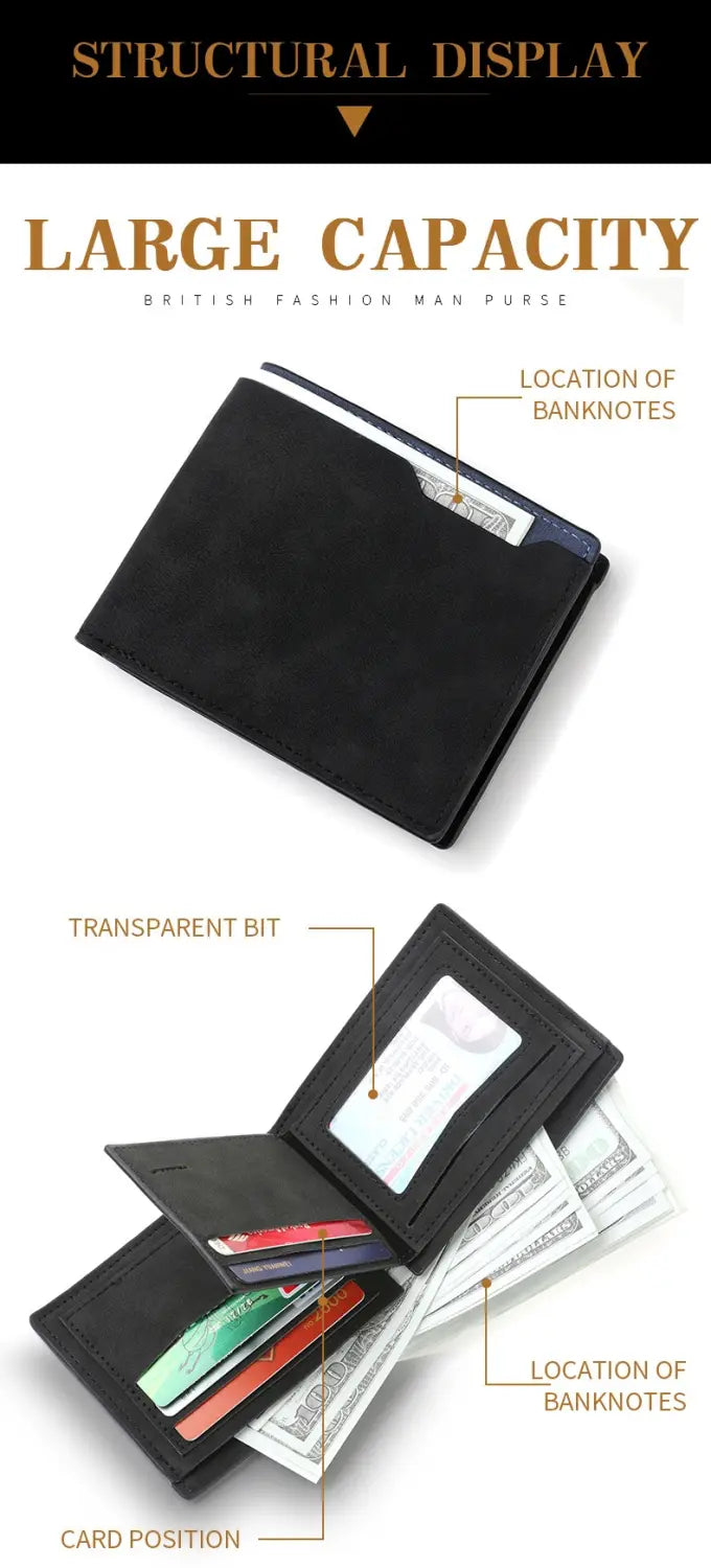 7-Pack Ultra-Light Polyester Wallet Linings in Black and Brown