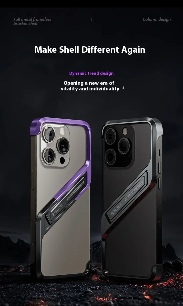 Applicable Pivot Half Pack Aluminum Alloy Phone Shockproof Bracket for Apple