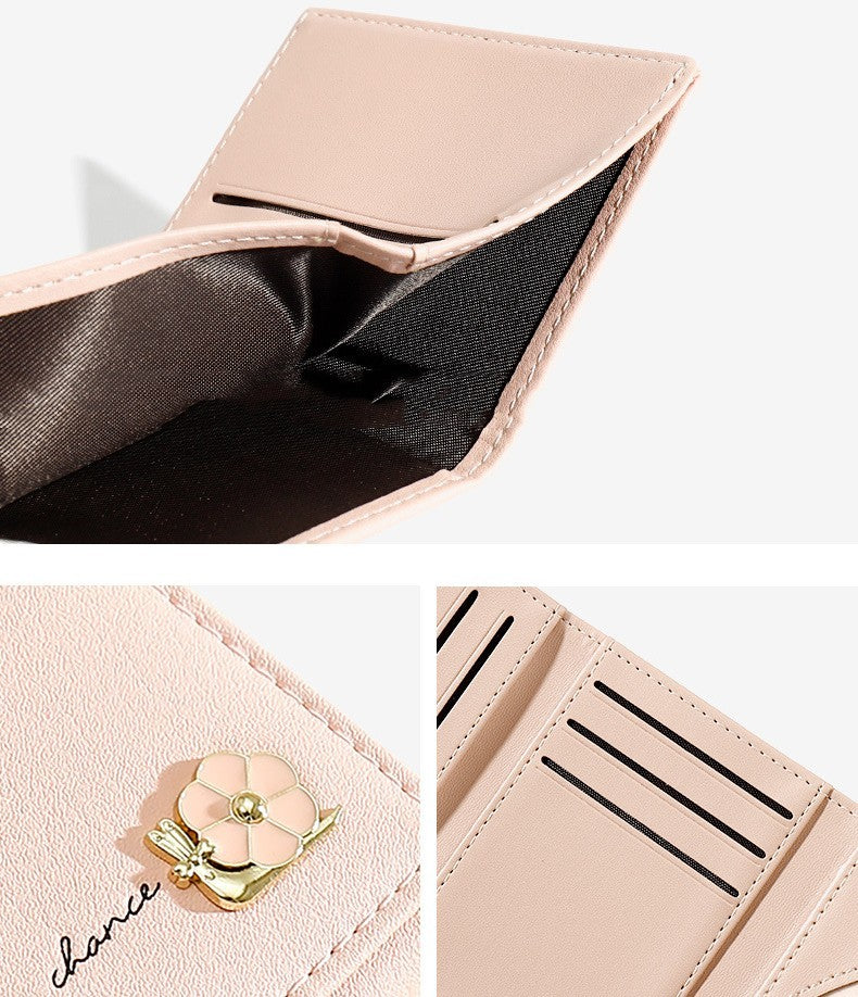 Korean Version Of Women’s Foldable Wallet - Korean Women’s Wallets That Fold Like Origami Magic