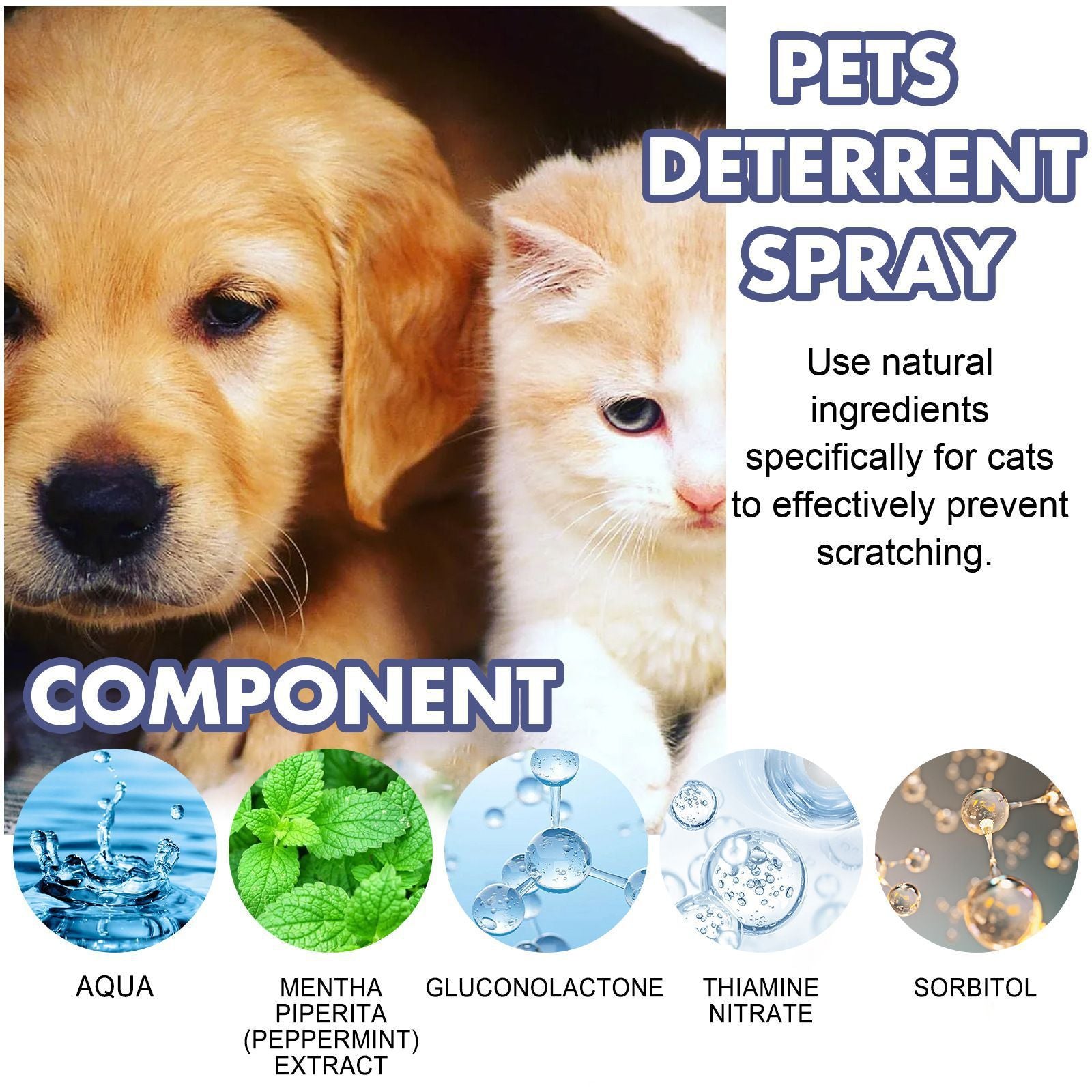 50ml Pet Cleaning Spray for Odor and Stain Removal Pack - Teleplus Remover pet cleaning spray stain removal