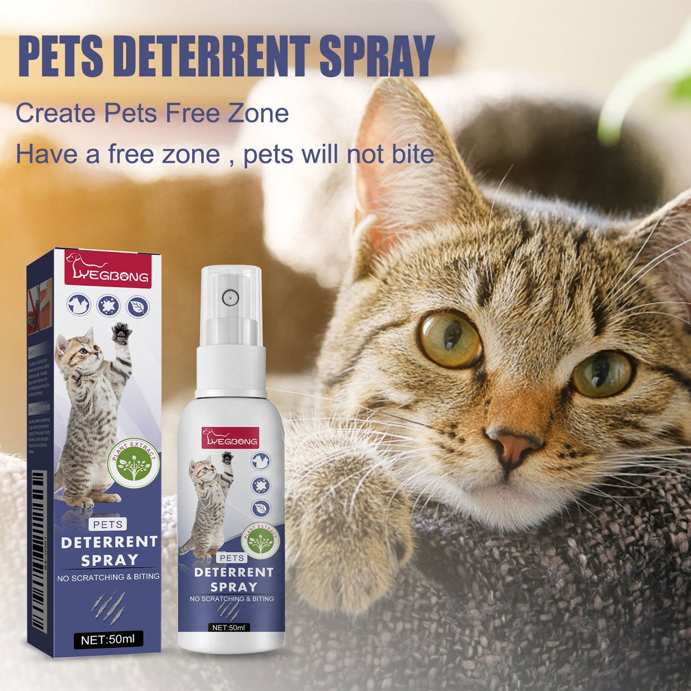 50ml Pet Cleaning Spray for Odor and Stain Removal Pack - Teleplus Remover pet cleaning spray stain removal