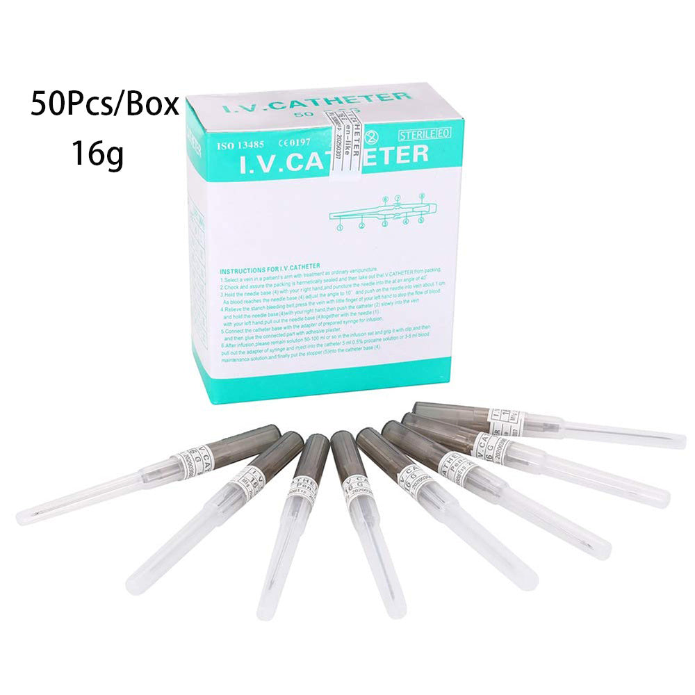 50pcs Disposable Professional Cannula Piercing Sterile Needles - Cannula Piercing Sterile Needles for the Brave Artist