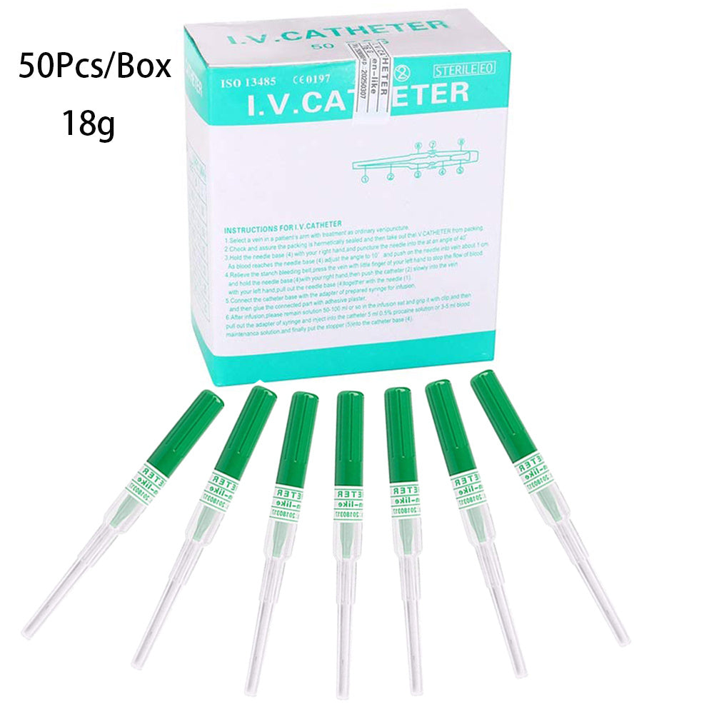 50pcs Disposable Professional Cannula Piercing Sterile Needles - Cannula Piercing Sterile Needles for the Brave Artist