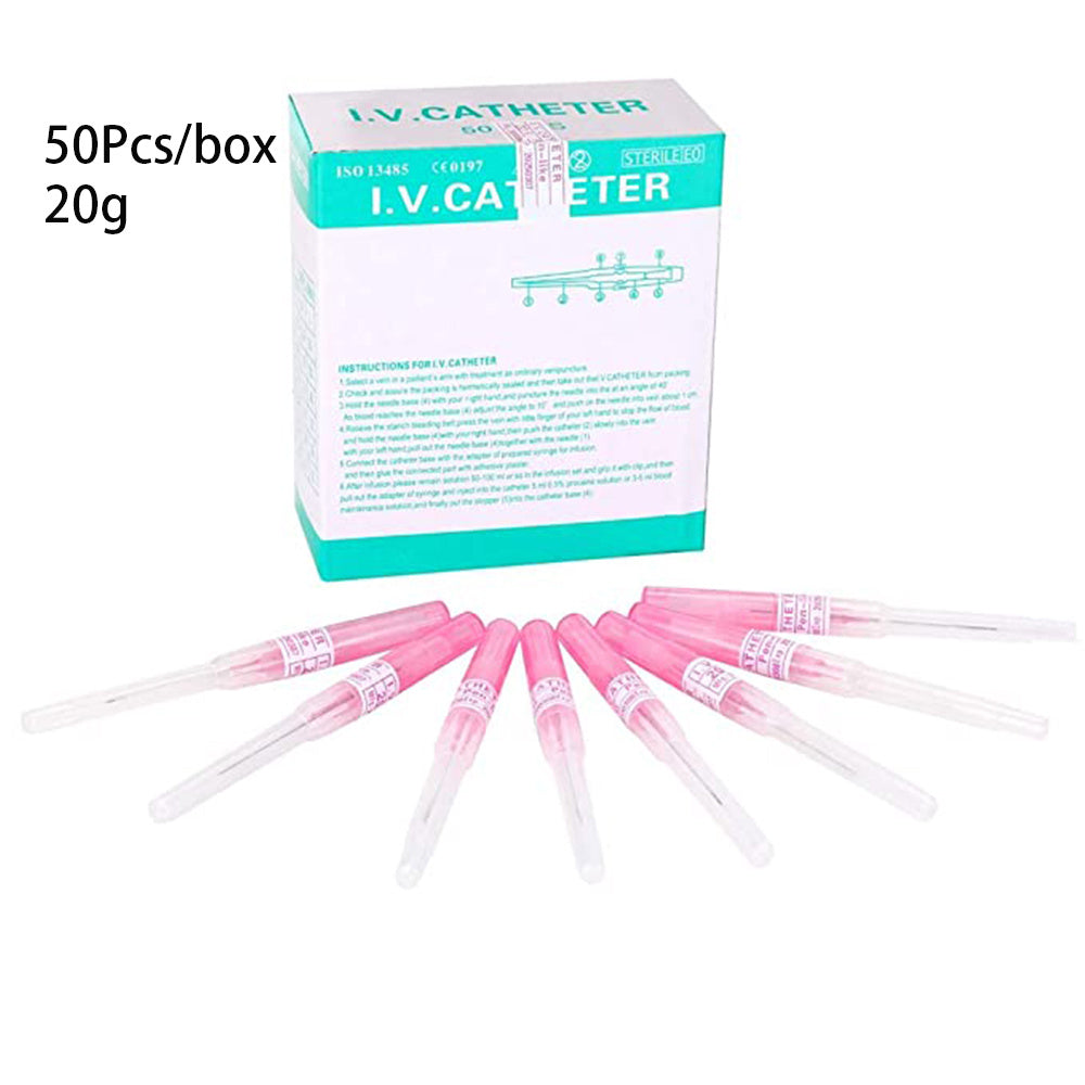 50pcs Disposable Professional Cannula Piercing Sterile Needles - Cannula Piercing Sterile Needles for the Brave Artist