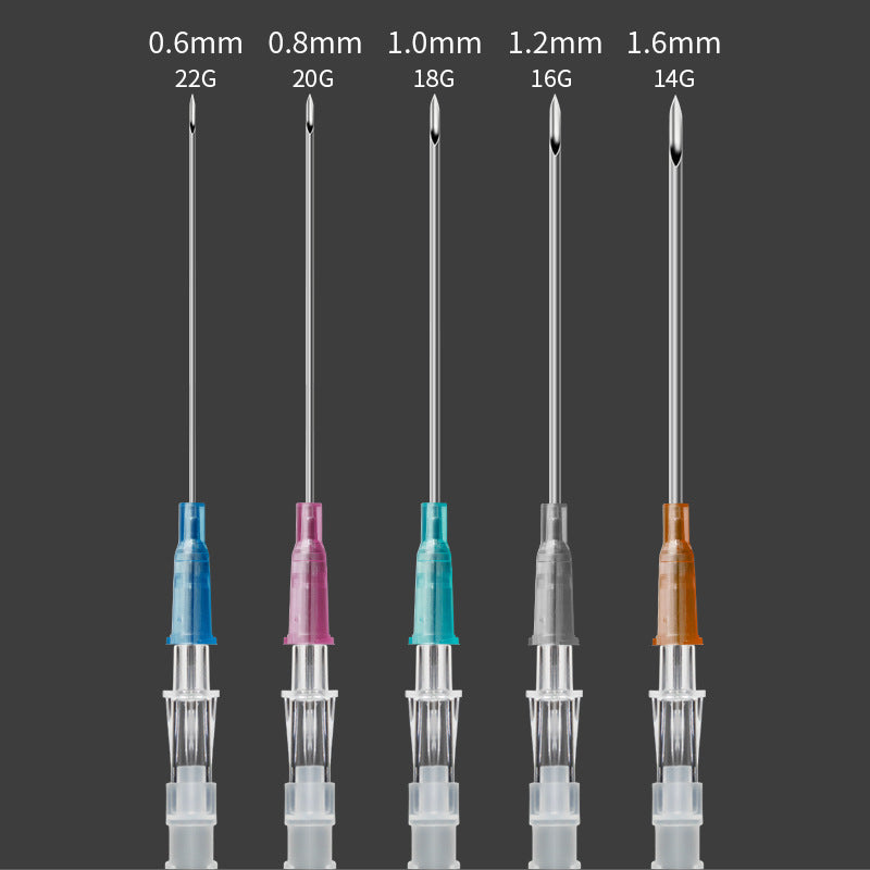 50pcs Disposable Professional Cannula Piercing Sterile Needles - Cannula Piercing Sterile Needles for the Brave Artist