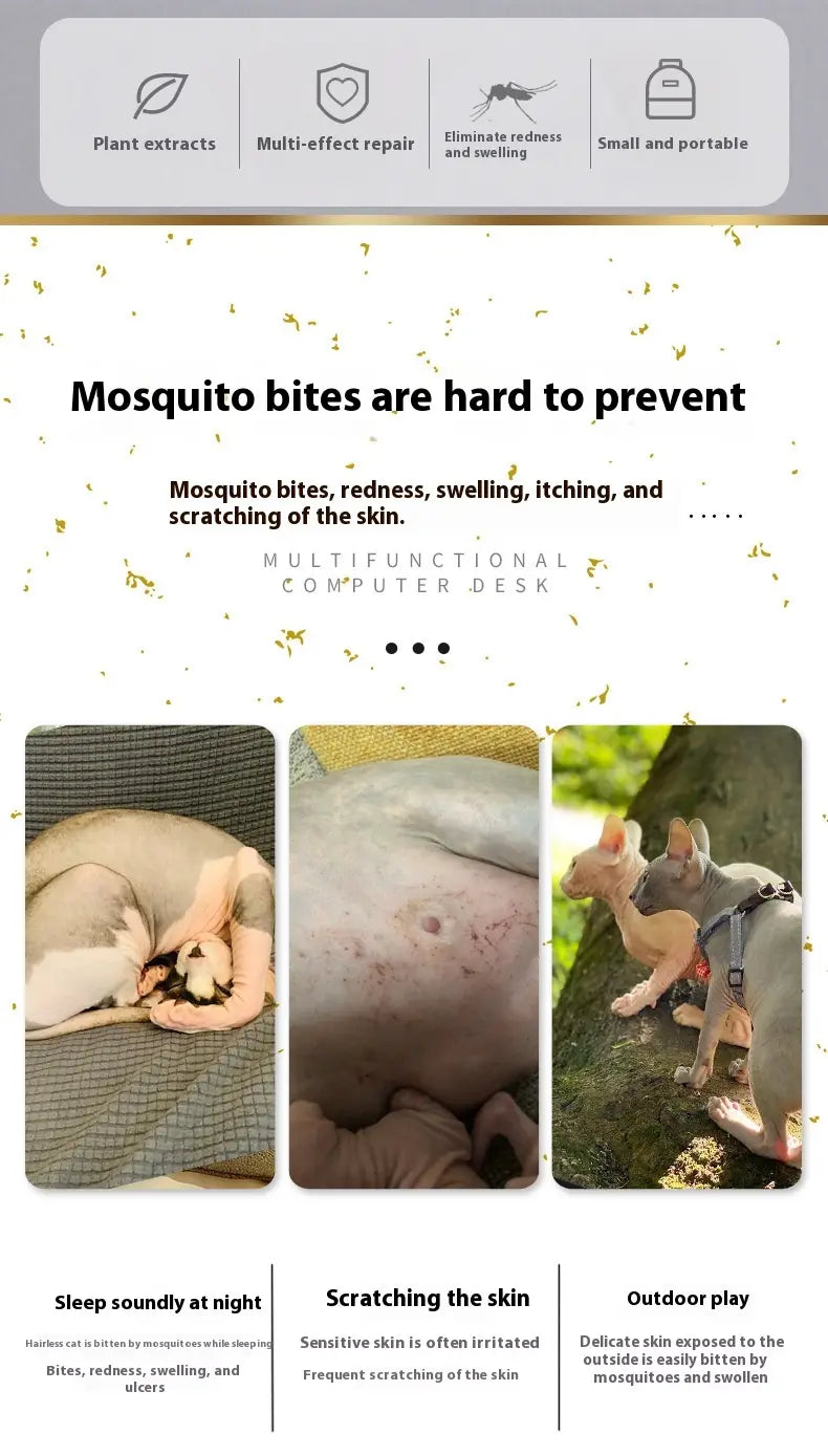 Cat Deodorizing Shampoo Cream Soláthairtí Grooming Peataí 40G