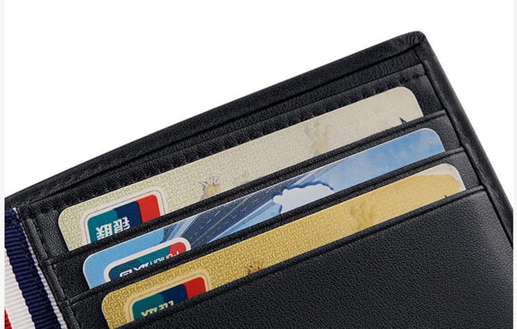 Layer Cowhide Wallet in Solid Colors for Men and Women the United States