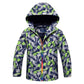 Boys’ Outdoor Sports Windbreaker With Warm Waterproof Cloth