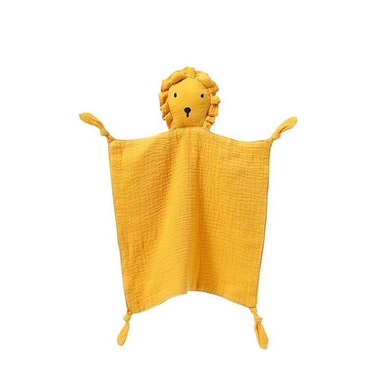 Baby Cotton Gauze Appeasing Towel - Nap Time Just Got Cozy with Cat Face Towels