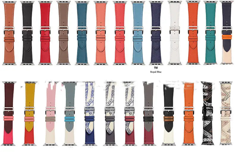 Fashionable And Simple Single-ring Leather Strap