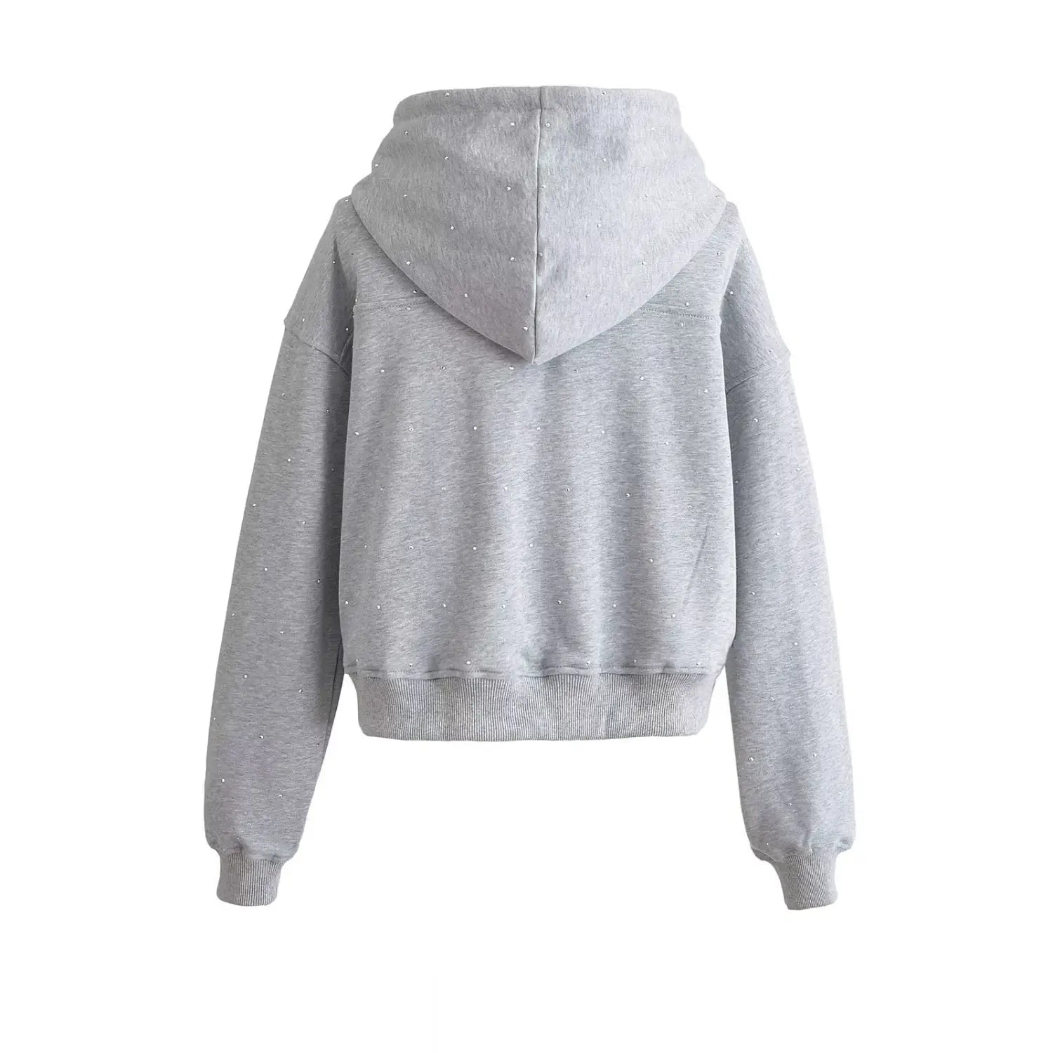 Bloc de couleur pour femmes Cardigan à manches longues Patchwork Polyester S M L