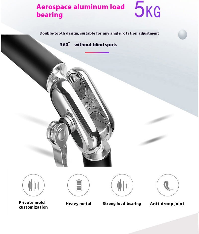 Extensionable Desktop Tablet Computer Stand with Multiple Sections and Bases