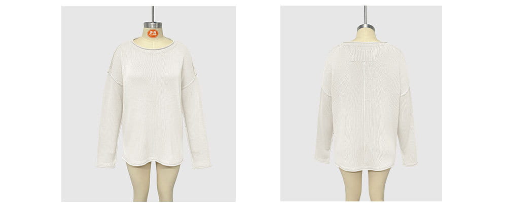 Lahtine kootud viskoosiga pulloveri kampsun Naised pikkade varrukatega Aasia suurus S-XL