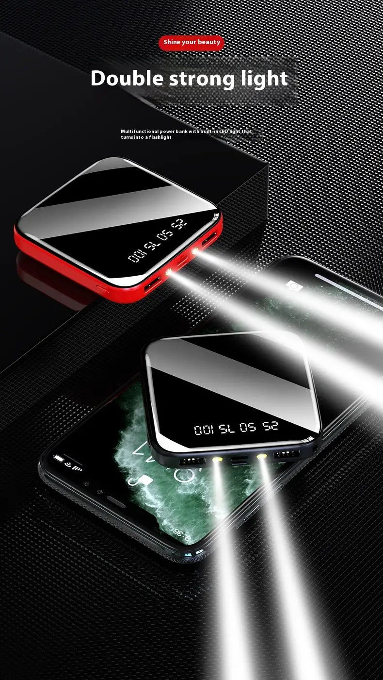 Dlúth 10000Mah Soláthar Cumhachta Iniompartha Pacáiste Battery USB Muirearú USB