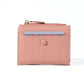 Two-fold Wallet Short Zipper Pu Purse Fashion Large Capacity Multiple Card Slots Ladies - Wallets Can’t Be This Fun